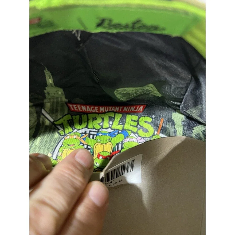 Boston Scally x Teenage Mutant Ninja Turtles Hat Kids XL w/ Dustbag